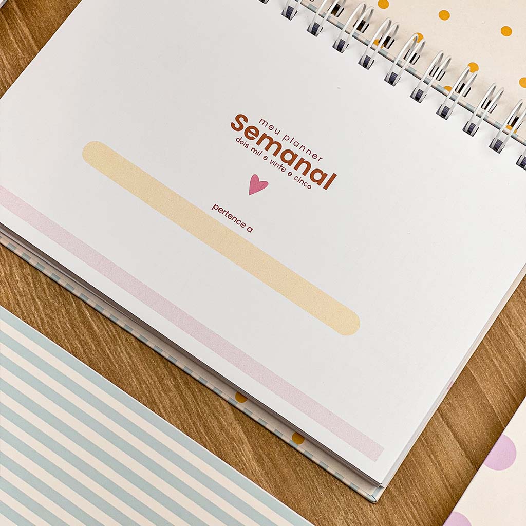 Planner Semanal Duo Encadernado A5 - Imagem 2