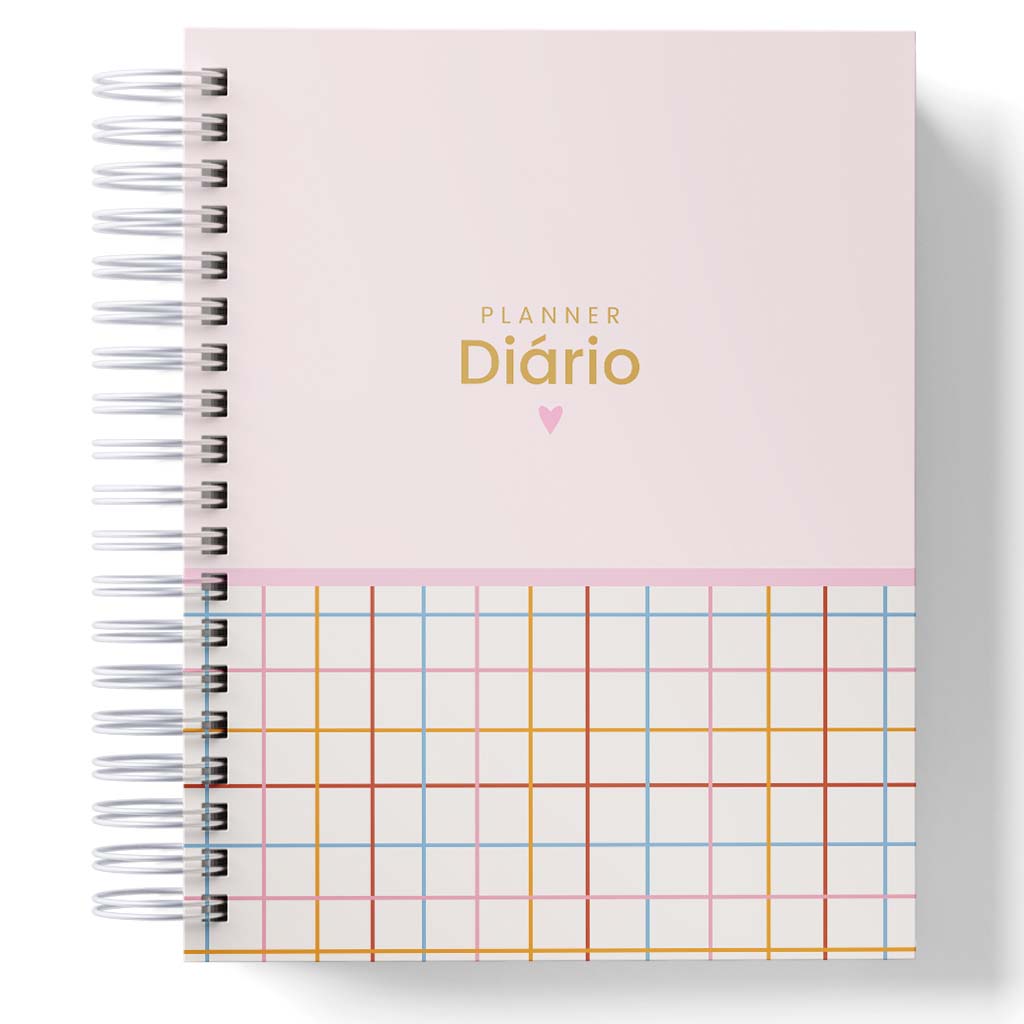 Planner Diário A5 Capa Dura Fosca Wire-o – Prioridades, Checklist, Hábitos | Várias Capas nas Variações - Imagem 4