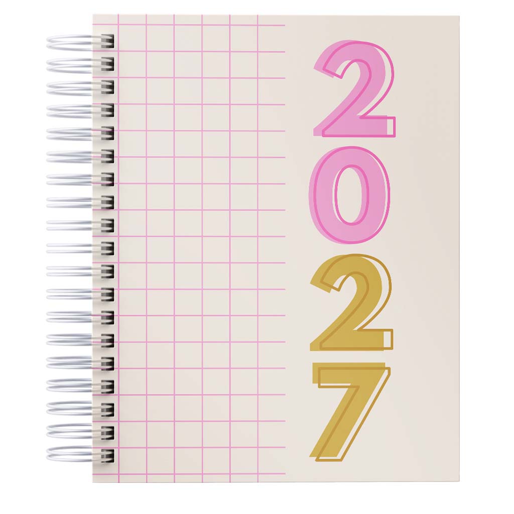 Agenda 2027 Completo Datado A5 Capa Dura com Horários e Controle Financeiro – 1 ou 2 Dias por Página | Várias Capas - Imagem 20