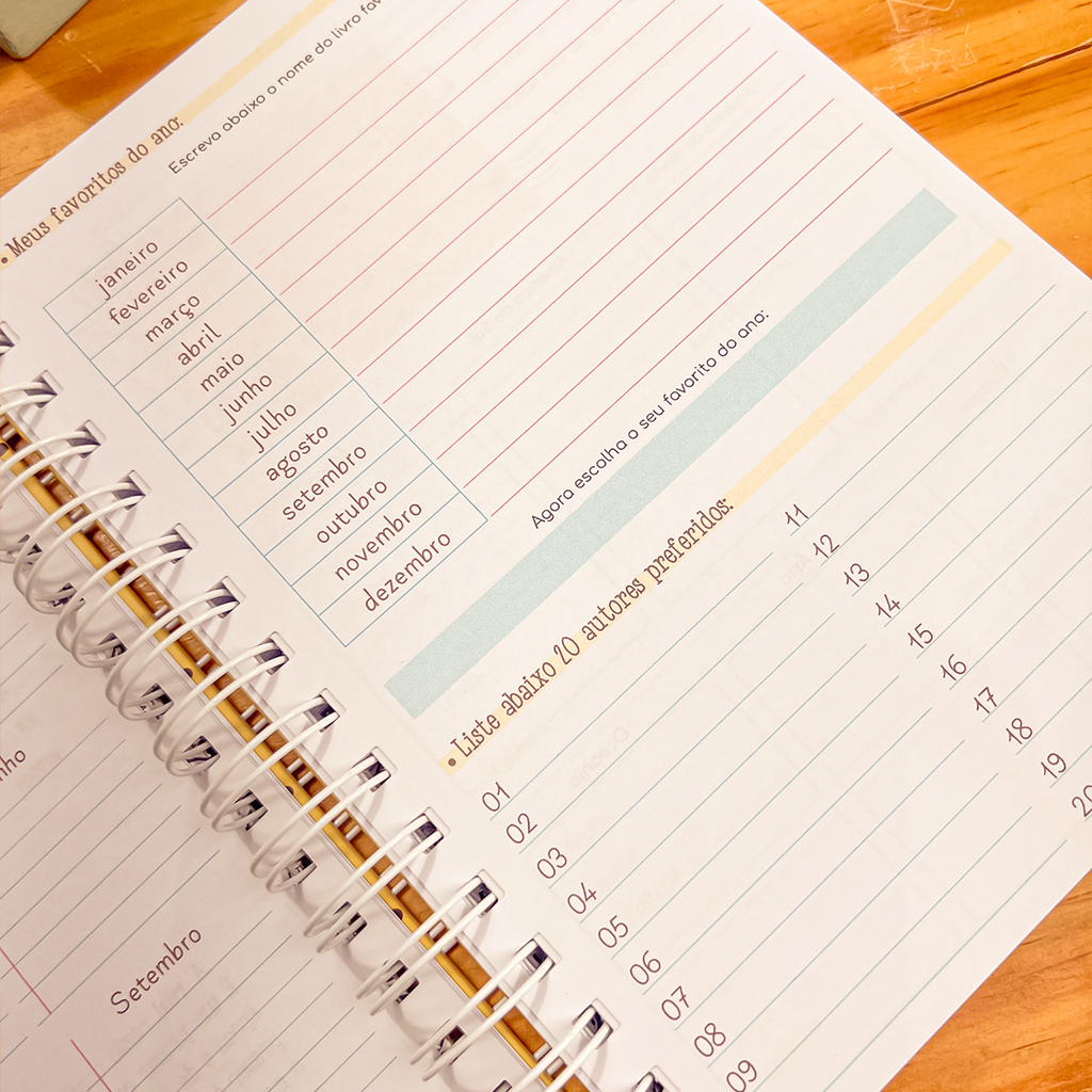 Caderno de Leitura Encadernado A5 - Imagem 5