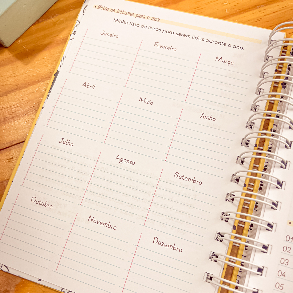Caderno de Leitura Encadernado A5 - Imagem 4