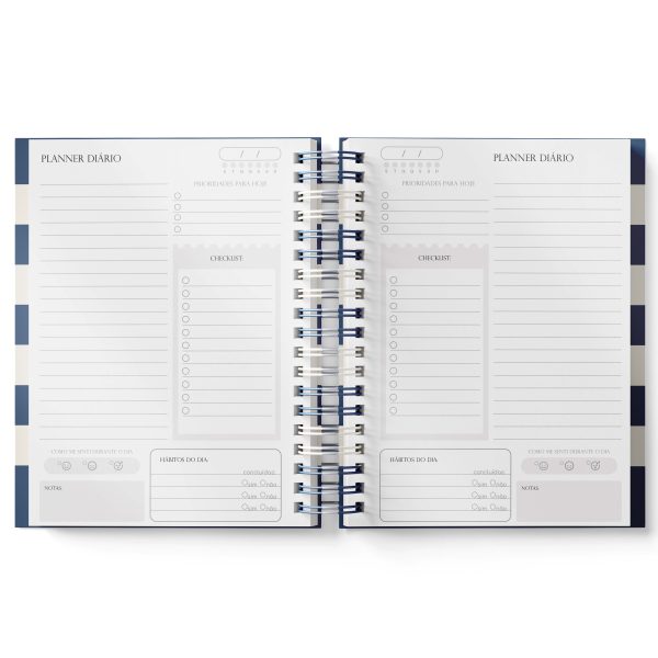 Planner Diário Neutro Minimalista (cópia)