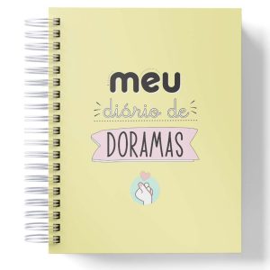 Diário de Doramas A5 Capa Dura