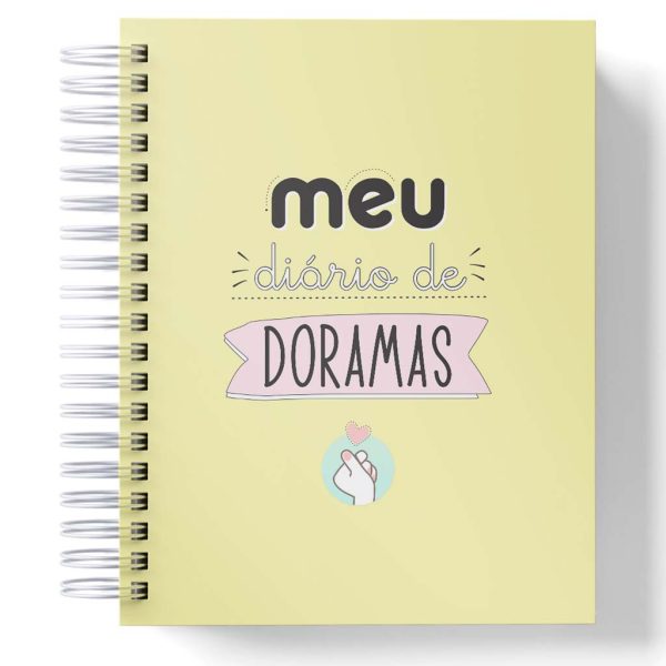 Diário de Doramas A5 Capa Dura
