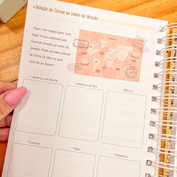 Caderno de Leitura Encadernado A5