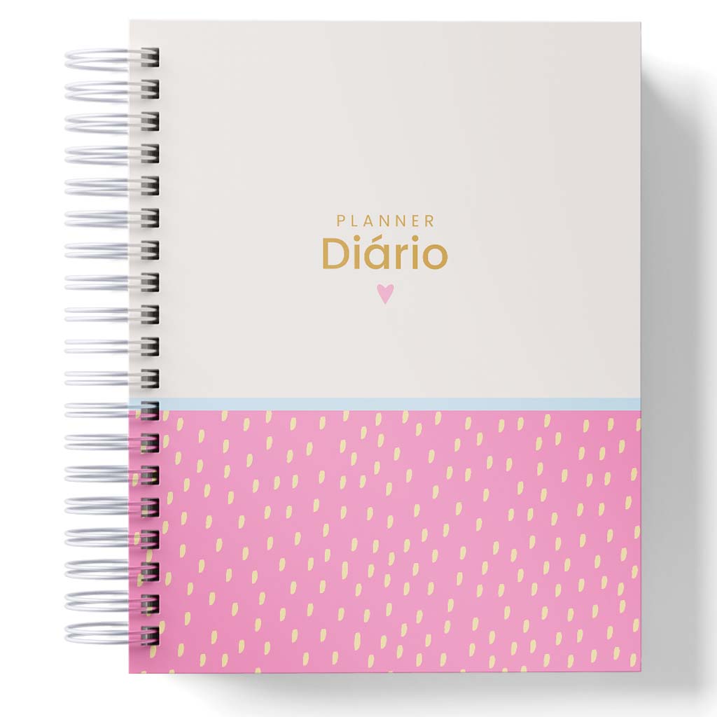 Planner Diário A5 Capa Dura Fosca Wire-o – Prioridades, Checklist, Hábitos | Várias Capas nas Variações - Imagem 9