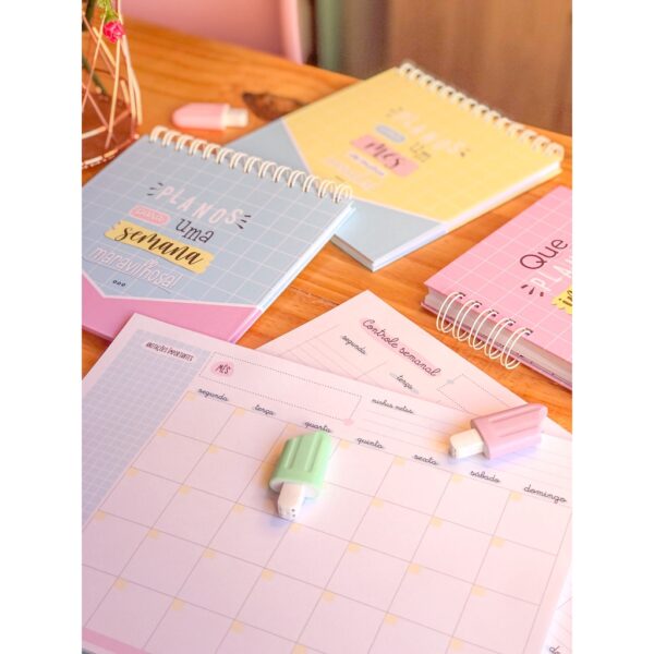Planner Mensal Blocado A4