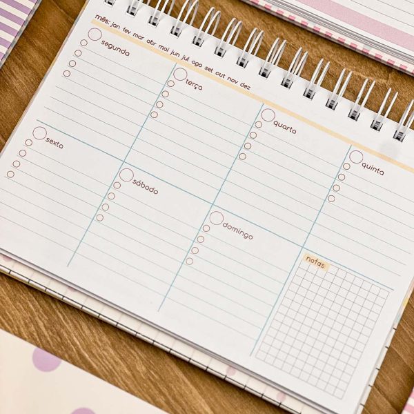 Planner Semanal Duo Encadernado A5