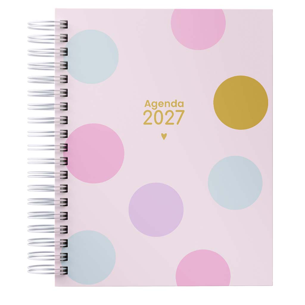 Agenda 2027 Completo Datado A5 Capa Dura com Horários e Controle Financeiro – 1 ou 2 Dias por Página | Várias Capas - Imagem 19