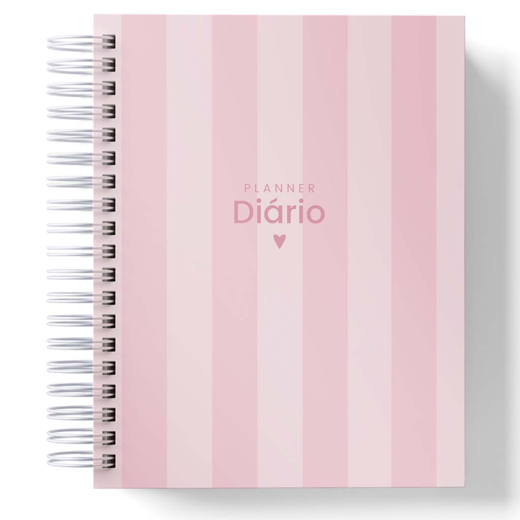 Planner Diário A5 Capa Dura Fosca Wire-o – Prioridades, Checklist, Hábitos | Várias Capas nas Variações - Imagem 11