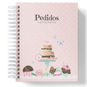 Caderno de Pedidos Confeiteira