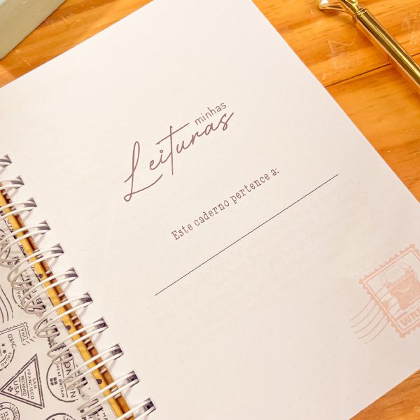 Caderno de Leitura Encadernado A5