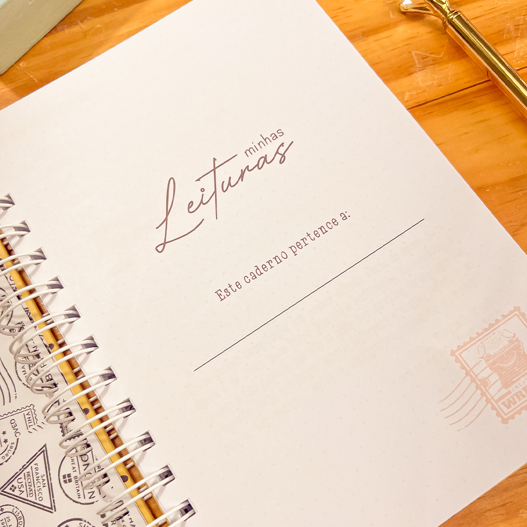 Caderno de Leitura Encadernado A5 - Imagem 2