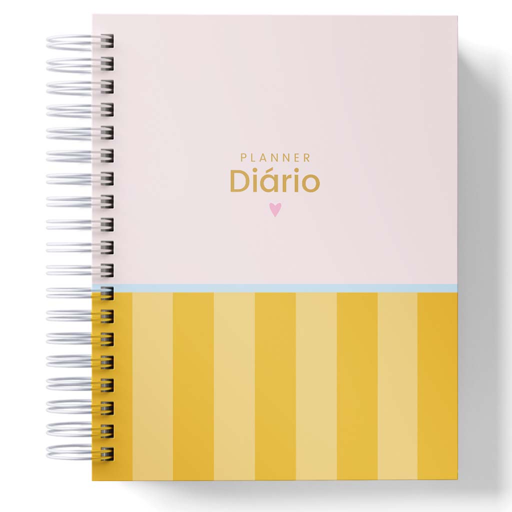 Planner Diário A5 Capa Dura Fosca Wire-o – Prioridades, Checklist, Hábitos | Várias Capas nas Variações - Imagem 8